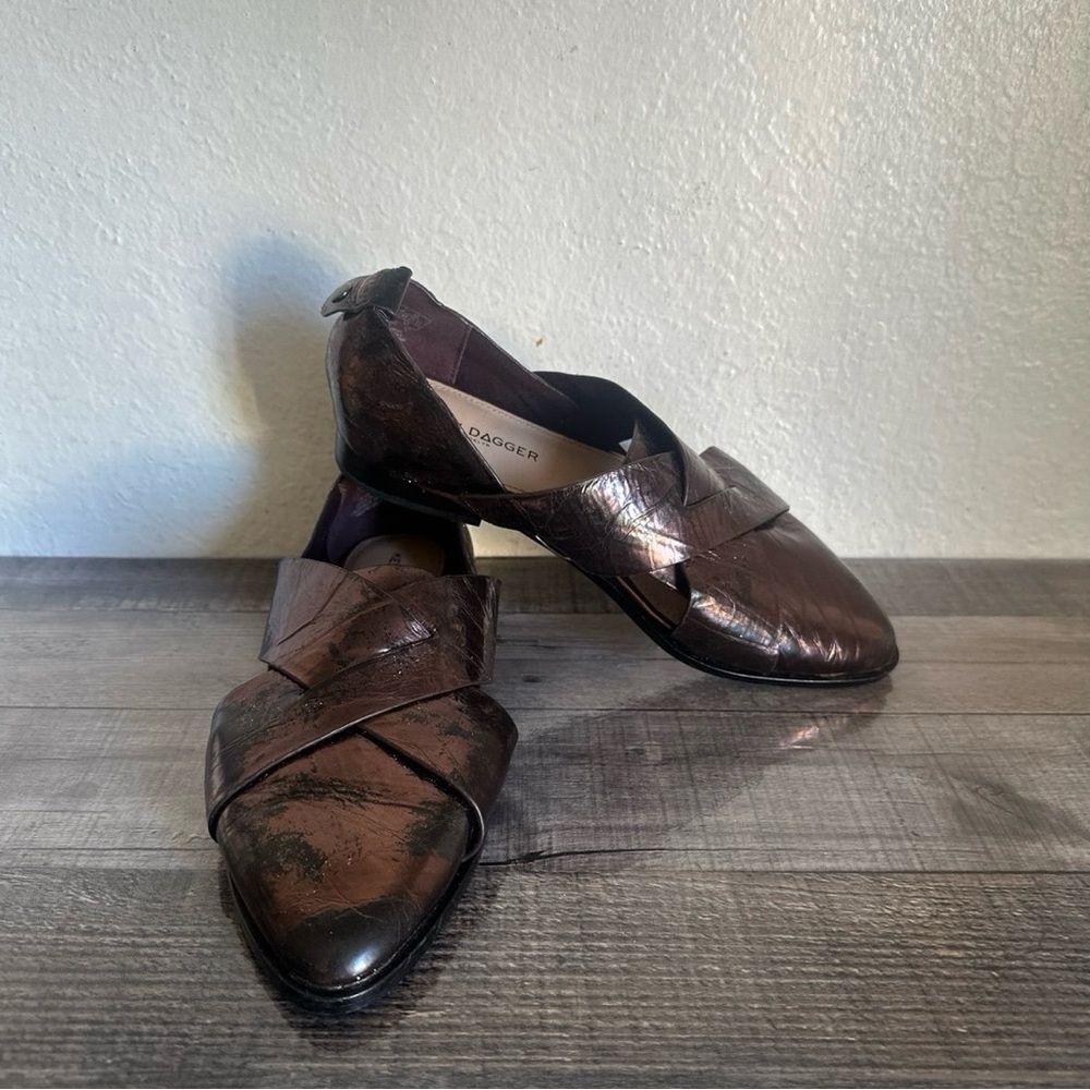 Kelsi Dagger Brooklyn Leather Classic Flats